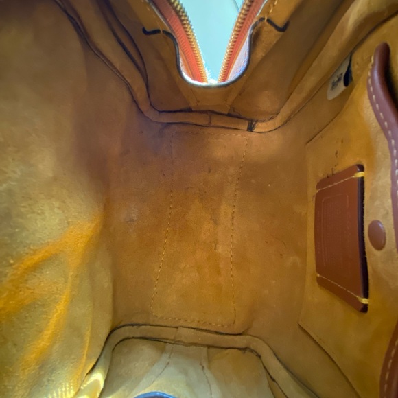 Coach Marleigh 20 In Colorblock 1941 Saddle Multi/Brass - Picture 14 of 16